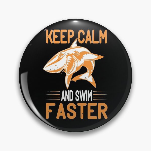 Item preview, Keep Calm And Swim Faster designed and sold by Visualsplendors.