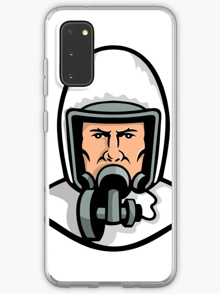 Medical Worker Wearing Face Mask Mascot Samsung Galaxy Phone Case By Patrimonio Redbubble