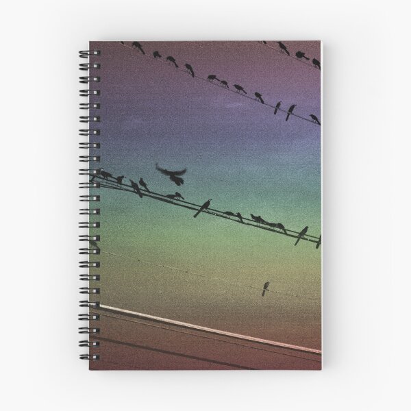 Item preview, Rainbow Birds on a Wire designed and sold by PrettySickArt.