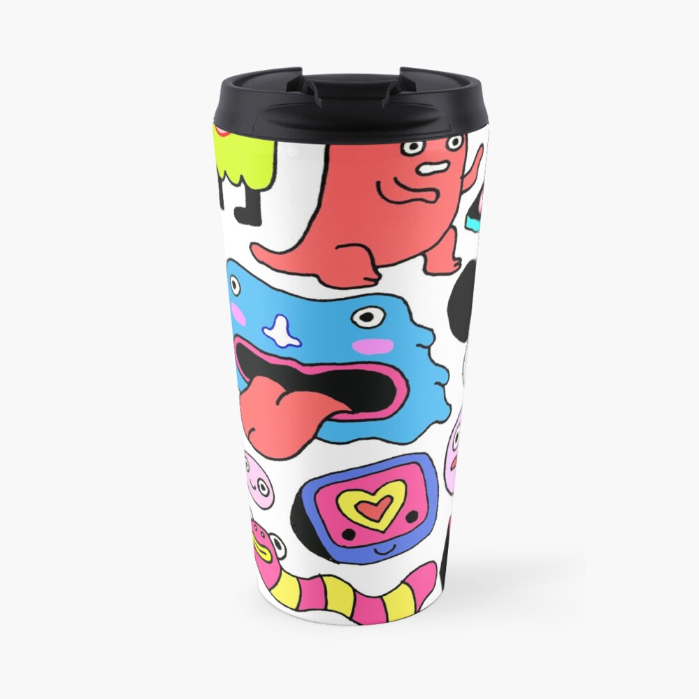 I love monsters Travel Mug