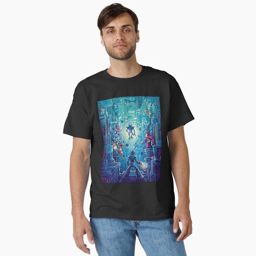 Vista previa del artículo con la obra «Camiseta clásica», diseñado y vendido por FotoLibreStudio.