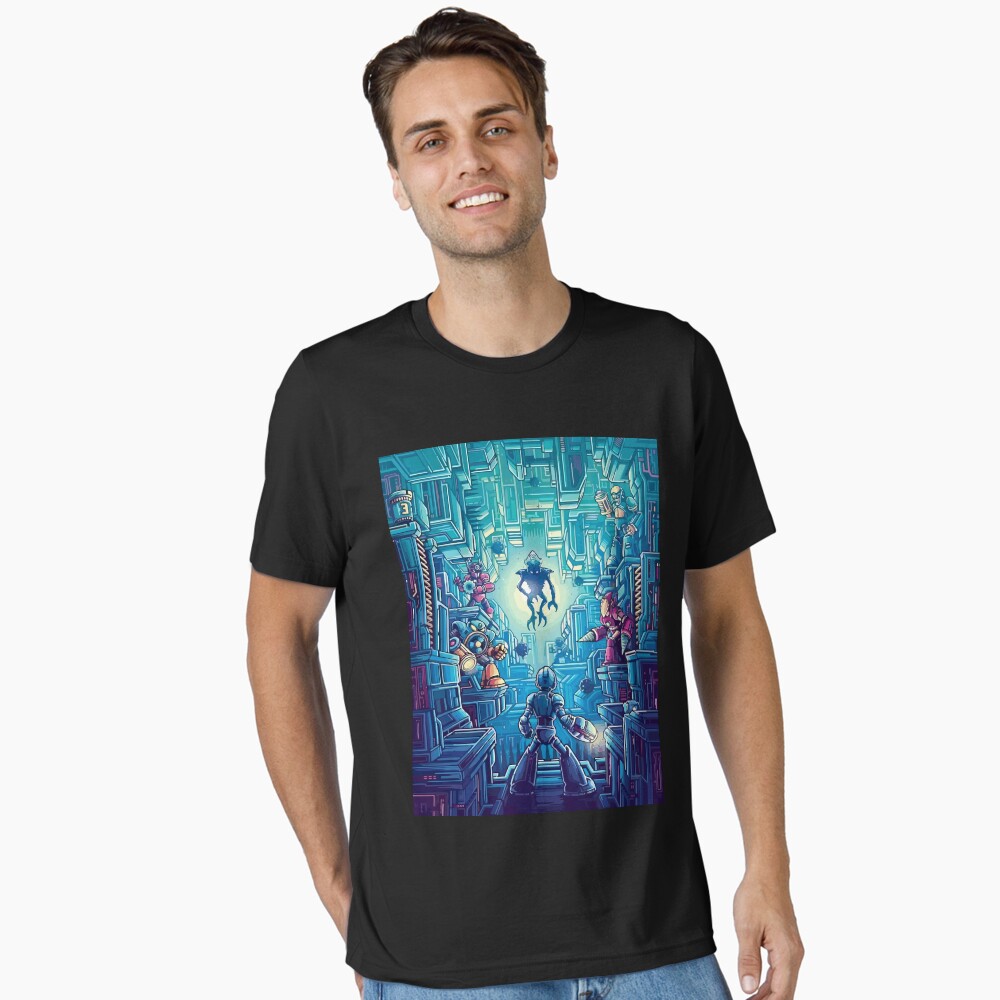 Vista previa del artículo con la obra «Camiseta esencial», diseñado y vendido por FotoLibreStudio.