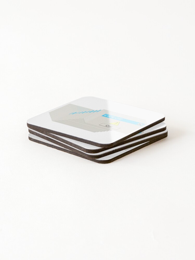 Thumbnail 4 of 5, Coasters (Set of 4), E R R O R: art not found designed and sold by megs458.