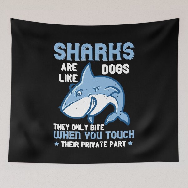 Item preview, Sharks Are Like Dogs designed and sold by Visualsplendors.