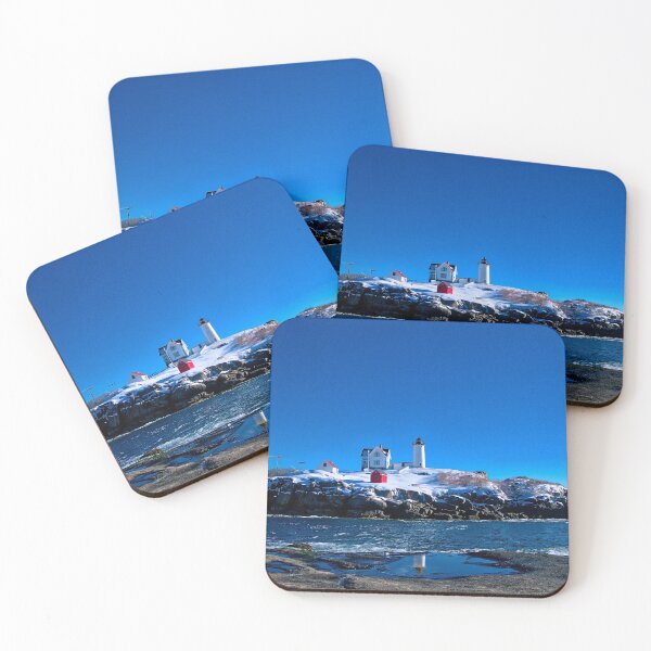 Item preview, The Nubble Lighthouse, Cape Neddick, Maine in Winter designed and sold by StevenRalserPhoto.