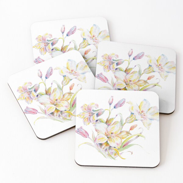 Item preview, Color pencil of Easter Lilies designed and sold by Shininglight14.