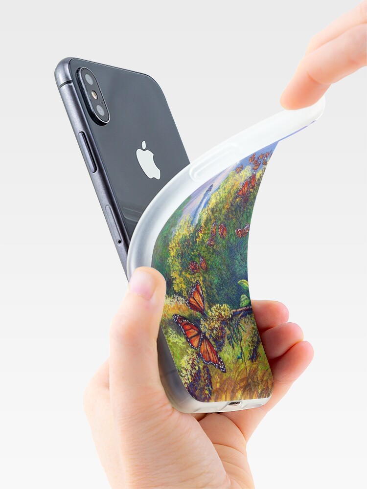 Alternate view of Iphone Case "Monarch Protuberance-St. Marks Light" iPhone Case & Cover