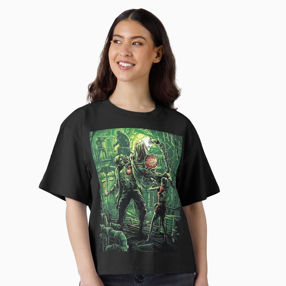 Vista previa del artículo con la obra «Camiseta holgada boxy», diseñado y vendido por FotoLibreStudio.