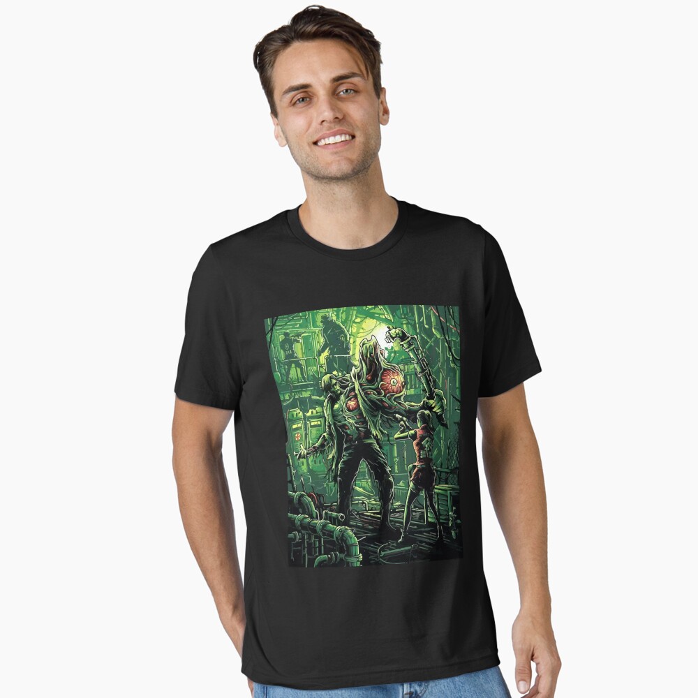 Vista previa del artículo con la obra «Camiseta esencial», diseñado y vendido por FotoLibreStudio.