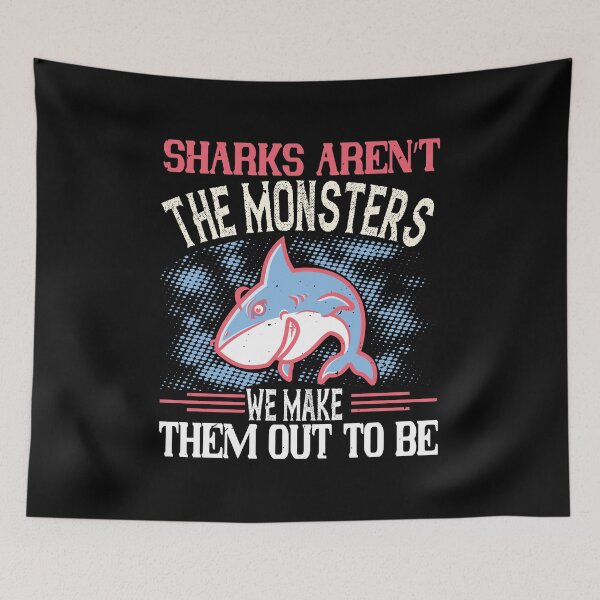 Item preview, Sharks Aren't Monsters designed and sold by Visualsplendors.