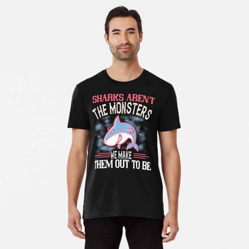 Sharks Aren't Real - Square T-Shirt Sharks Aren't Real - Square T-Shirt