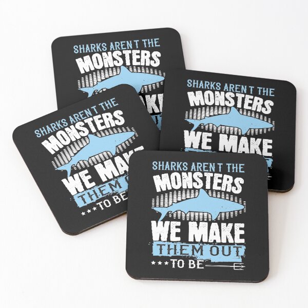 Item preview, Sharks Aren't The Monsters designed and sold by Visualsplendors.