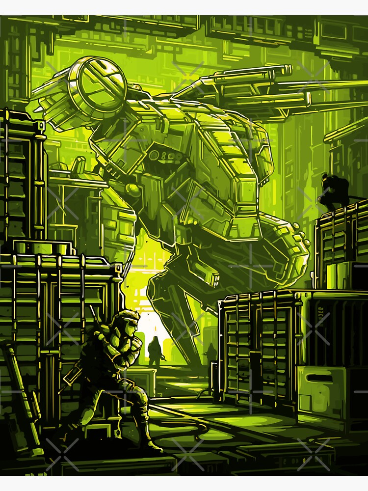 Imagen 3 de 3, Pegatina con la obra Videojuegos Épicos, diseñada y vendida por FotoLibreStudio.