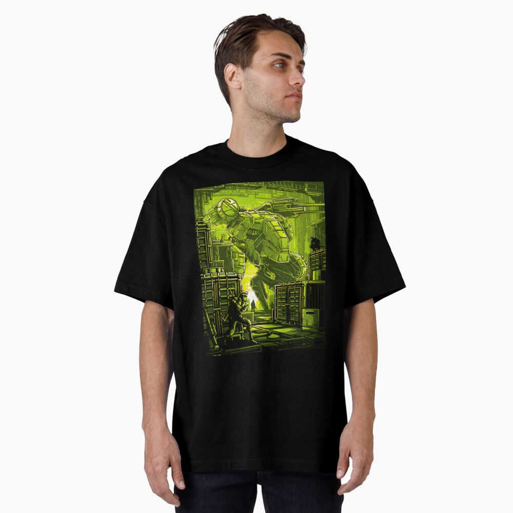 Vista previa del artículo con la obra «Camiseta oversize», diseñado y vendido por FotoLibreStudio.