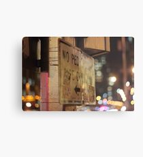 Pedestrians Metal Print