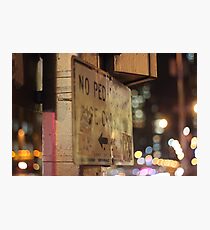 Pedestrians Photographic Print