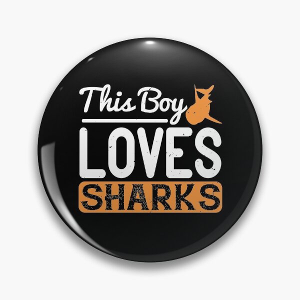 Item preview, This Boy Loves Sharks designed and sold by Visualsplendors.