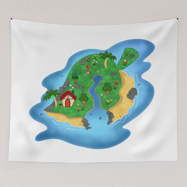 Item preview, Peaceful Island Getaway designed and sold by artofzan.