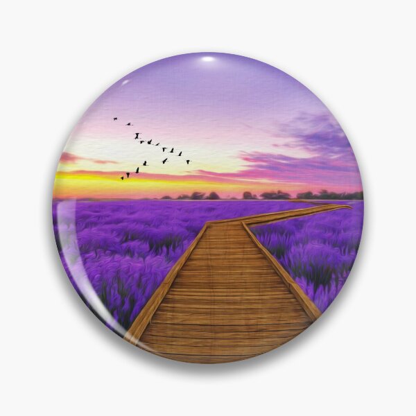 Item preview, Purple Path of Lavender designed and sold by FineArtography.