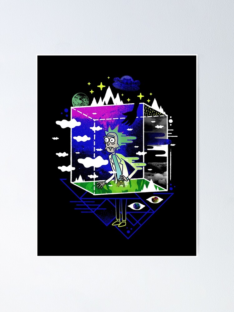 Alternate view of Dimensional Rick Poster