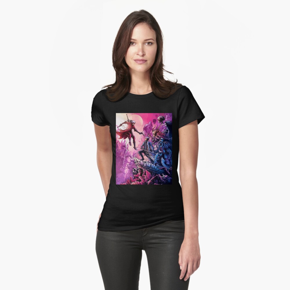 Vista previa del artículo con la obra «Camiseta entallada», diseñado y vendido por FotoLibreStudio.