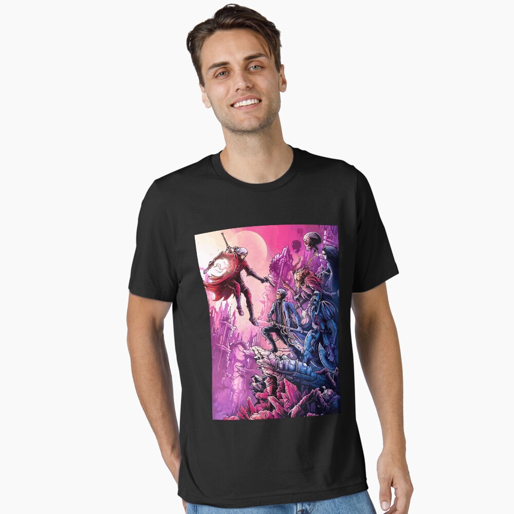 Vista previa del artículo con la obra «Camiseta esencial», diseñado y vendido por FotoLibreStudio.
