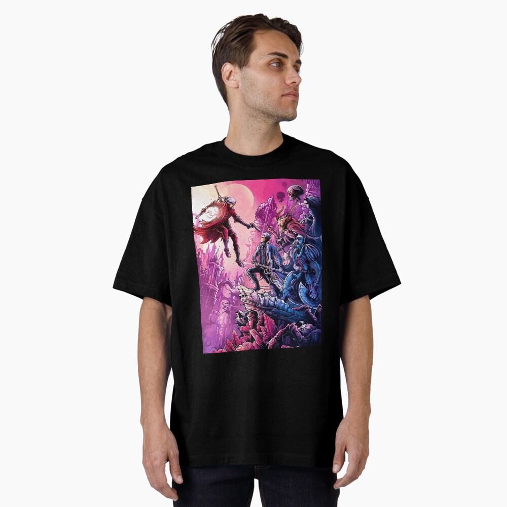 Vista previa del artículo con la obra «Camiseta oversize», diseñado y vendido por FotoLibreStudio.
