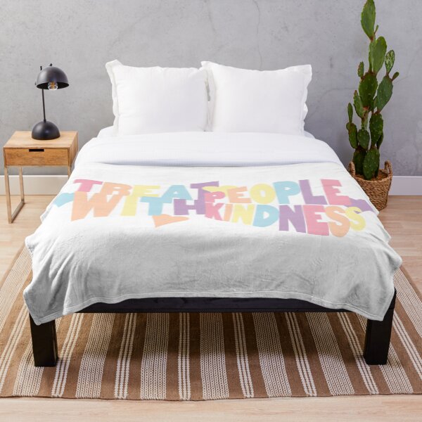 treat people with kindness Throw Blanket