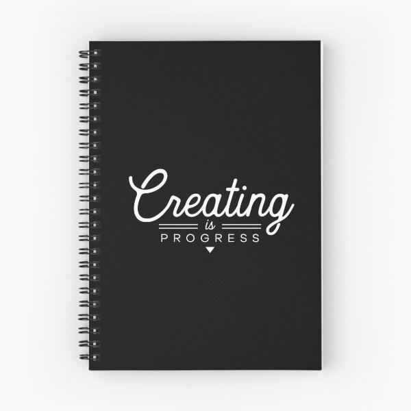 Item preview, Creating is Progress (White Logo) designed and sold by Vuriah-Tee.