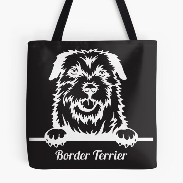 Item preview, Border Terrier White Illustration designed and sold by SalahBlt.