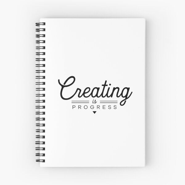Item preview, Creating is Progress (Black Logo) designed and sold by Vuriah-Tee.