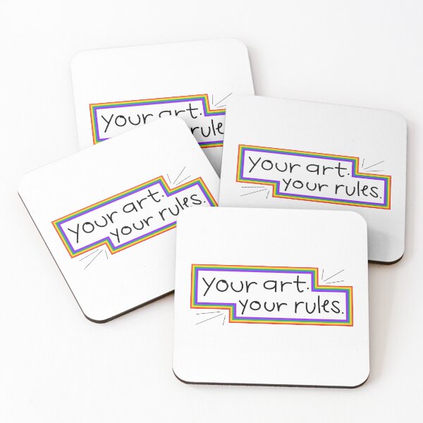 Item preview, your art your rules designed and sold by lauren nicholas.