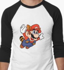 Tanooki Mario Men's Baseball ¾ T-Shirt