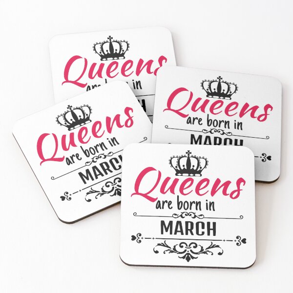 Item preview, Queens are born in March designed and sold by boohenterprise.