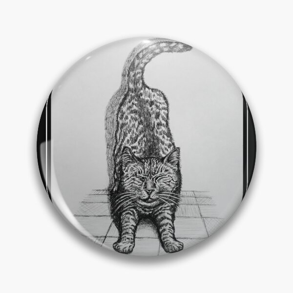 Item preview, Cat Stretching designed and sold by PaniaBrown.