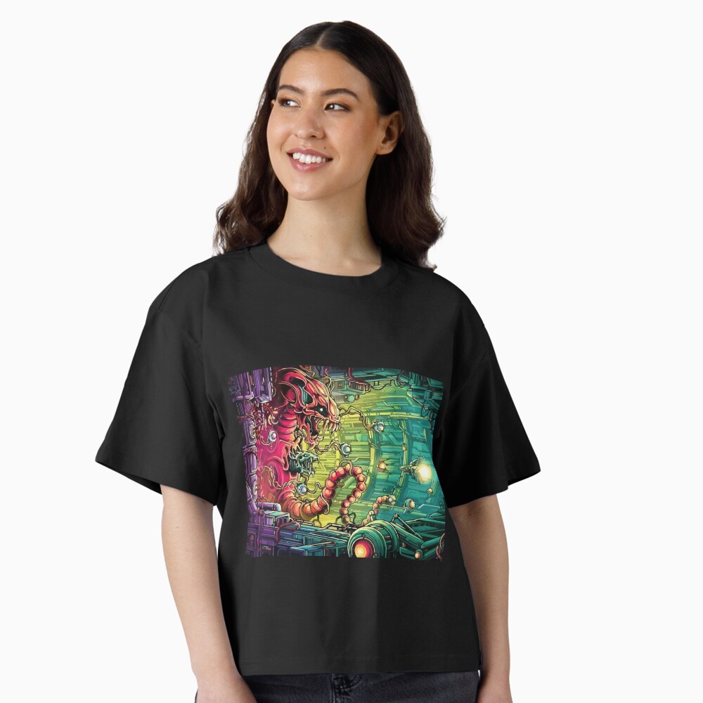 Vista previa del artículo con la obra «Camiseta holgada boxy», diseñado y vendido por FotoLibreStudio.