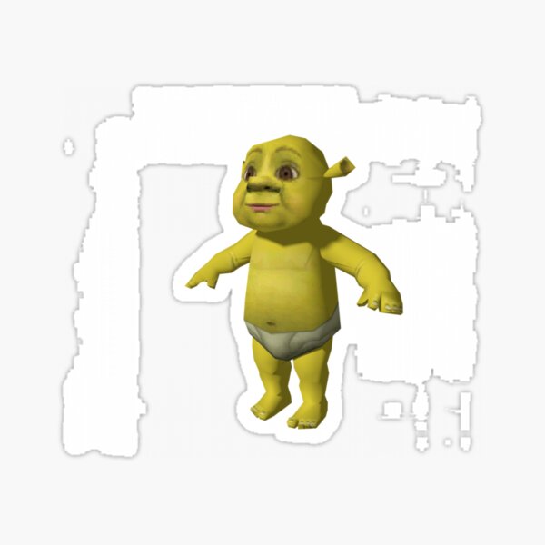 Baby Shreq Sticker" Sticker By Gaurcar | Redbubble Baby Shreq Sticker" Sticker By Gaurcar | Redbubble