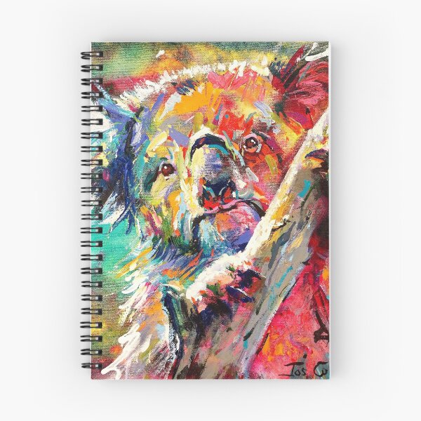 Item preview, Australian Koala in vibrant color designed and sold by Jos Coufreur.