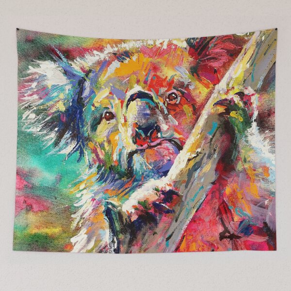 Item preview, Australian Koala in vibrant color designed and sold by Jos Coufreur.