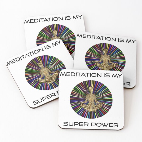 Item preview, Meditation Is My Super Power designed and sold by inJoyDesigns.