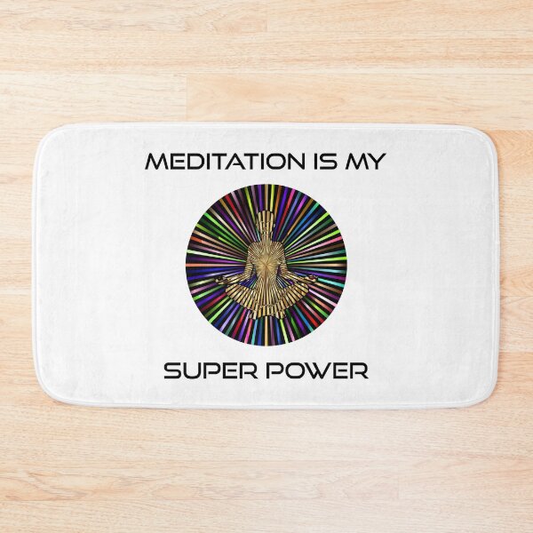 Item preview, Meditation Is My Super Power designed and sold by inJoyDesigns.