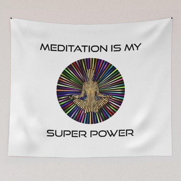 Item preview, Meditation Is My Super Power designed and sold by inJoyDesigns.