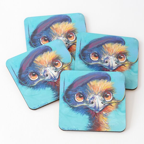 Item preview, Australian Emu Dali with large moustache designed and sold by Jos Coufreur.