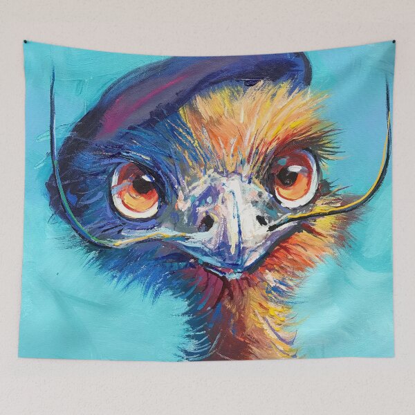 Item preview, Australian Emu Dali with large moustache designed and sold by Jos Coufreur.