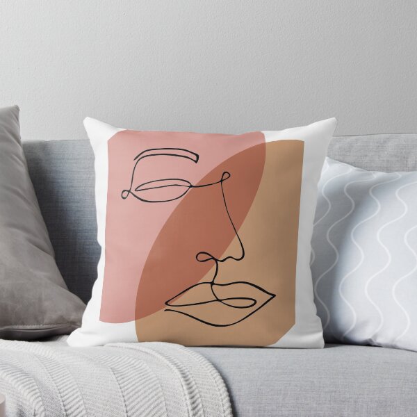 Item preview, minimalist face one line drawing designed and sold by Jen Kurtz.