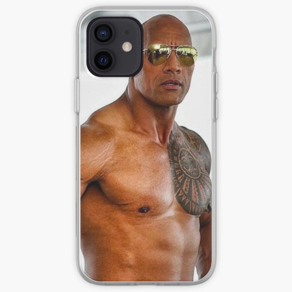 dwayne johnson iPhone Soft Case