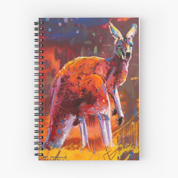 Item preview, Australian Kangaroo in vibrant colours designed and sold by Jos Coufreur.