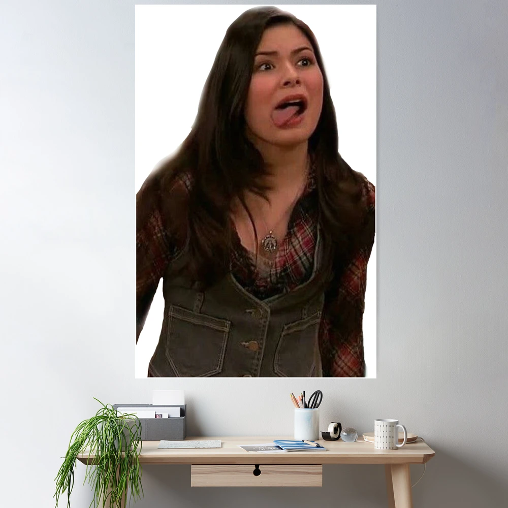 Póster for Sale con la obra «Pegatina Miranda Cosgrove (Carly Shay /  iCarly)» de Jenna Gardner | Redbubble