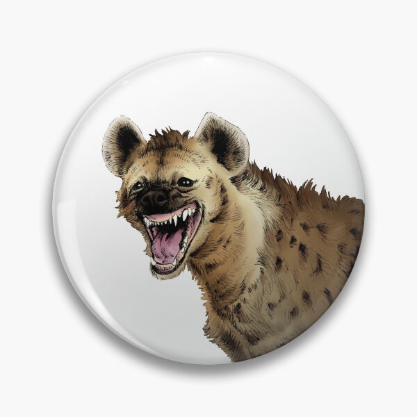 Item preview, Laughing Hyena with colour designed and sold by srw110.