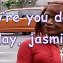 How Are You Doing Today Jasmine Sticker By Llindquist17 Redbubble